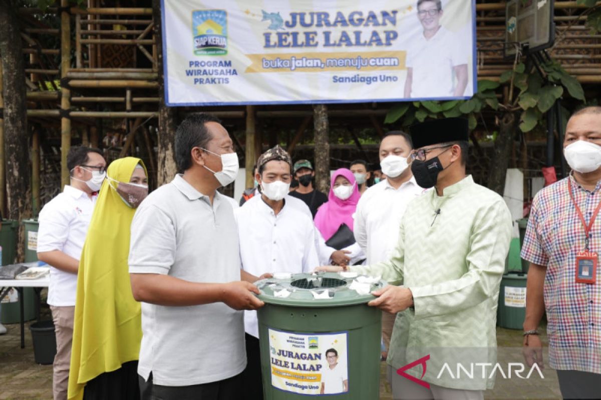 Sandiaga dorong masyarakat maksimalkan program juragan lele lalap