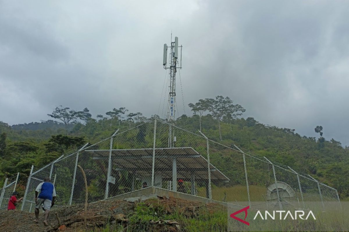 Upaya BAKTI percepat pembangunan menara BTS di Pegunungan Bintang Papua