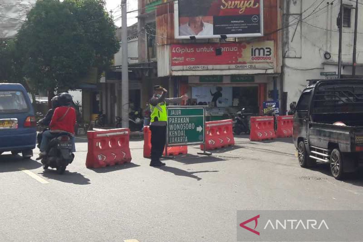 Polres Temanggung rekayasa arus mudik, urai kepadatan kota