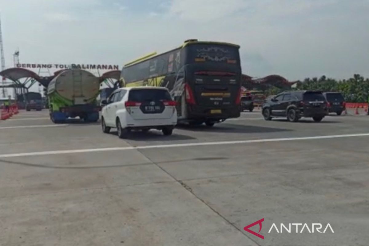 Ganjil genap belum digelar di Gerbang Tol Palimanan