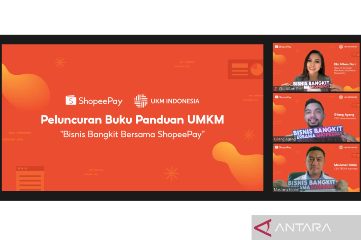 ShopeePay hadirkan buku panduan kembangkan bisnis untuk UMKM