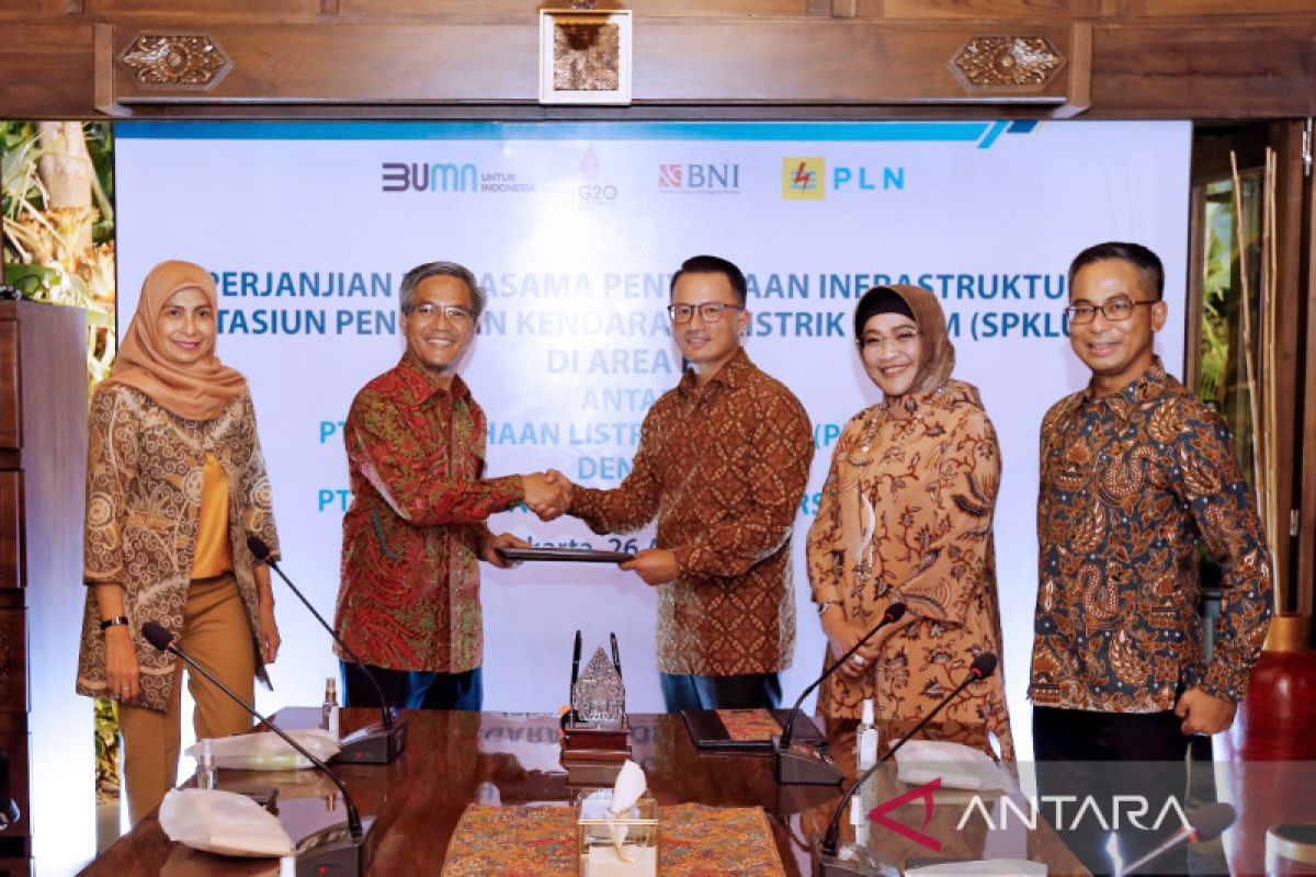 PLN dan BNI kolaborasi memperluas jangkauan SPKLU