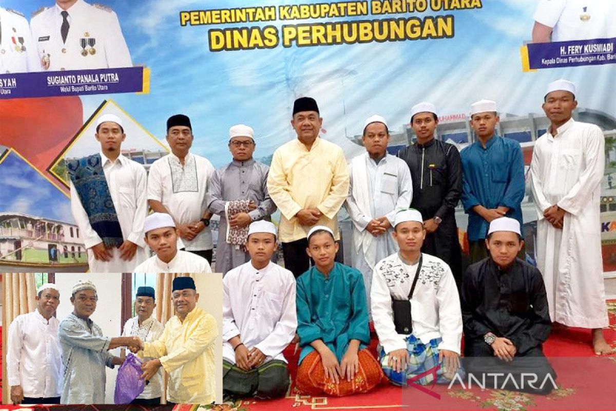 Jalin silaturahim, Dinas Perhubungan Barut buka puasa bersama