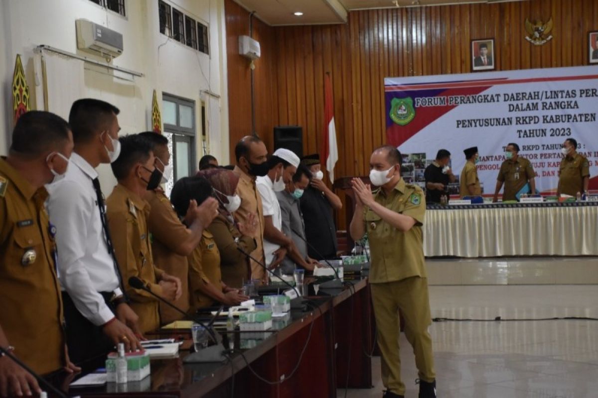 Bupati Kapuas minta camat optimalkan pencegahan karhutla