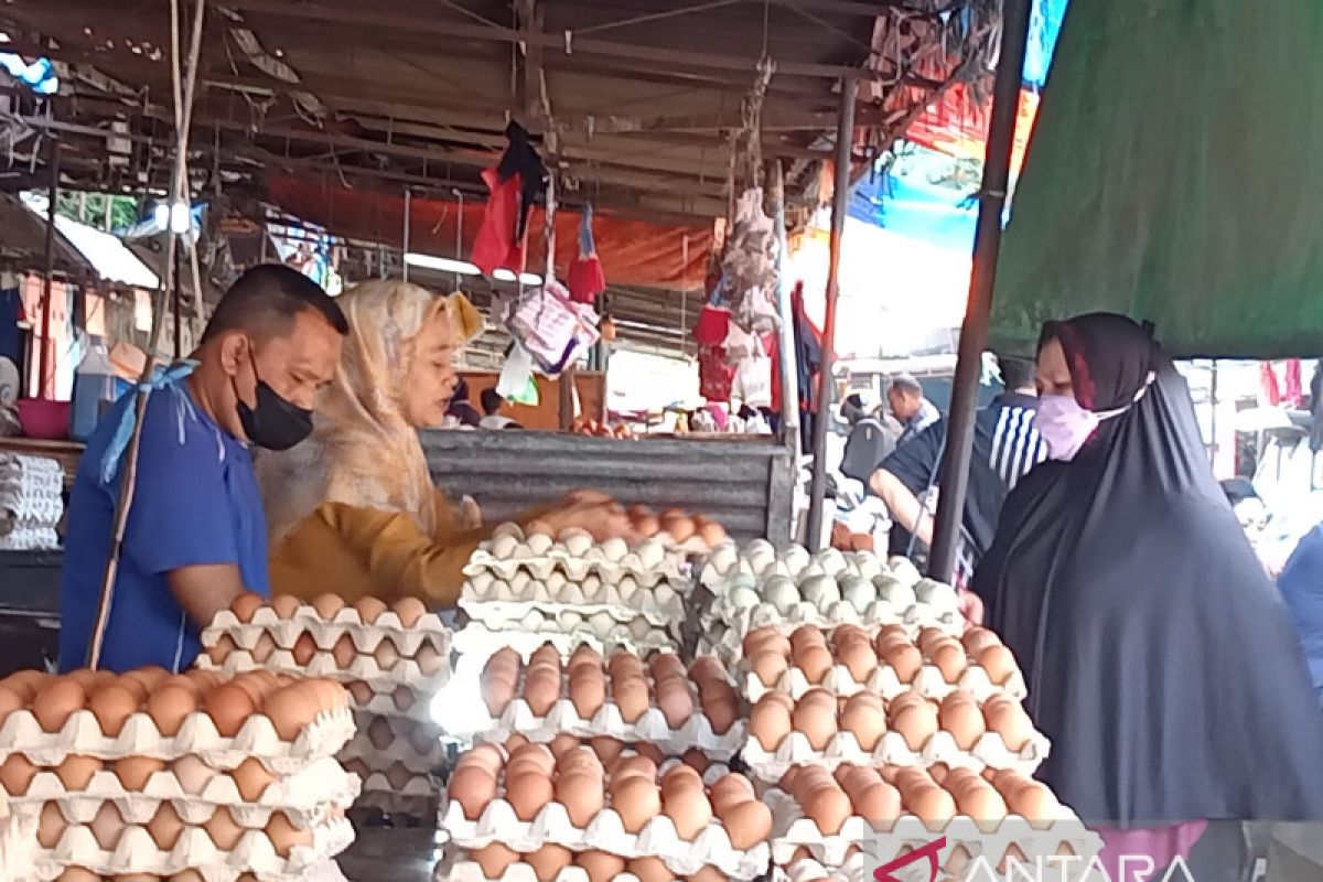 Harga telur ayam ras dan cabai bergerak naik di Makassar