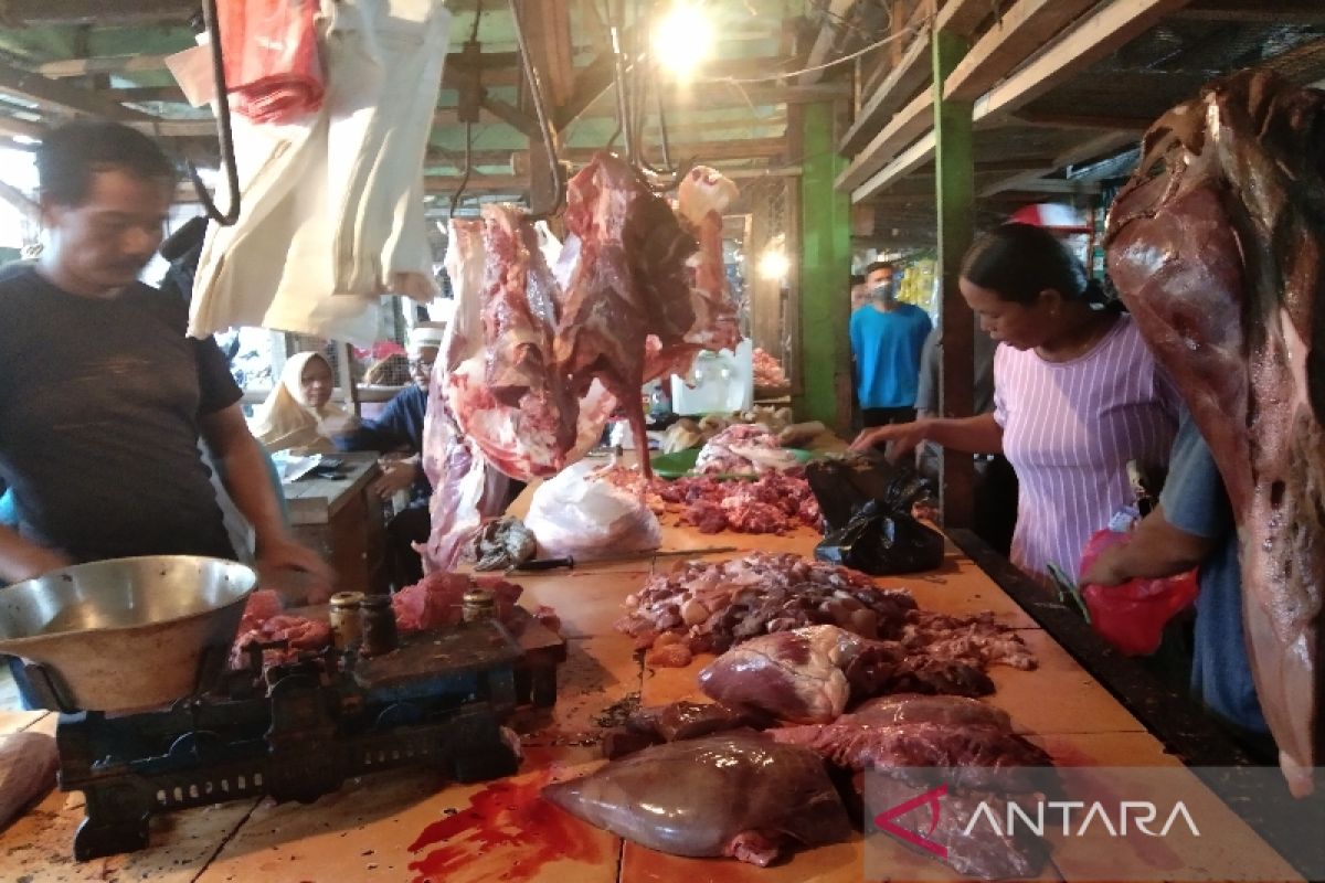 Harga daging sapi di Palangka Raya naik jelang Lebaran