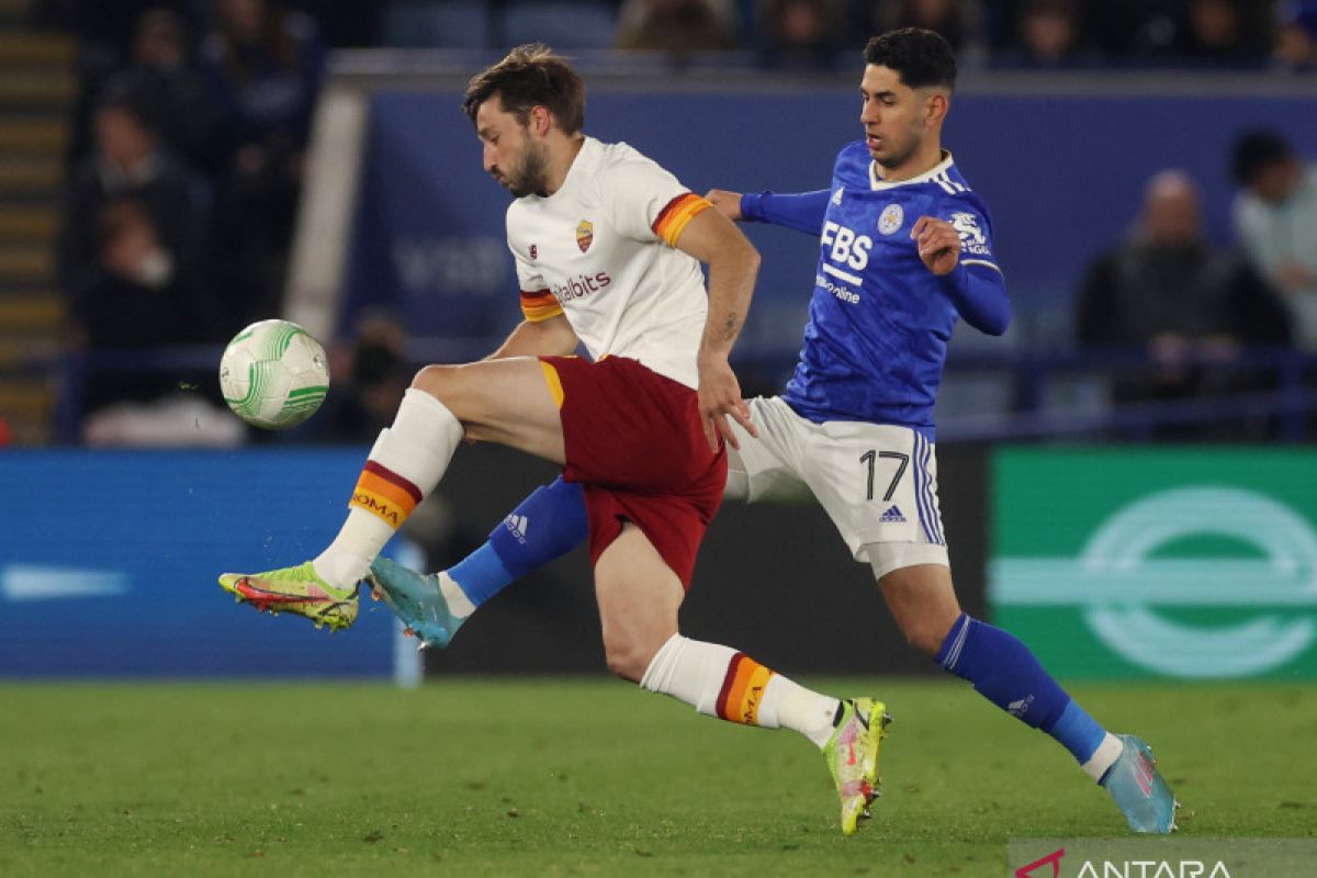 Leicester  bermain imbang 1-1 lawan Roma