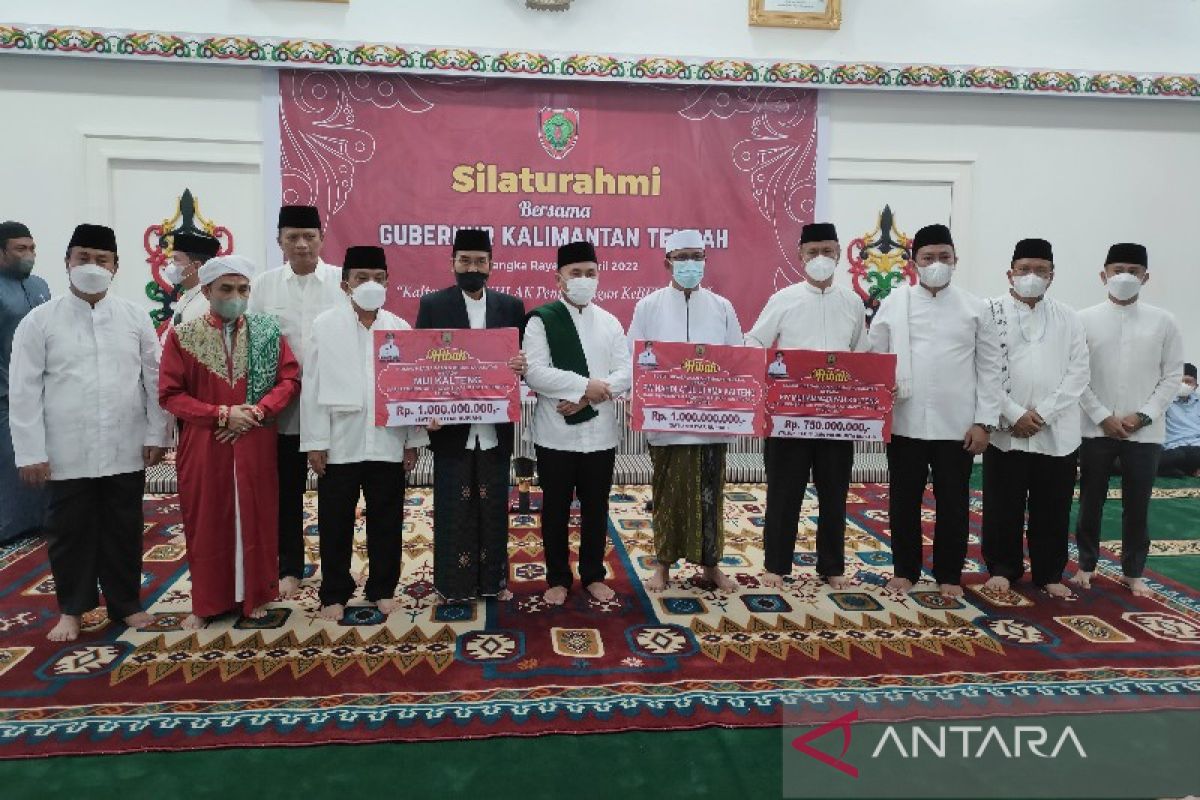 Bantuan panti asuhan-fakir miskin di Kalteng capai miliaran rupiah