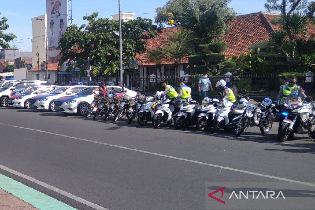 Polres Kudus siagakan tim partoli "mobile" untuk urai kepadatan