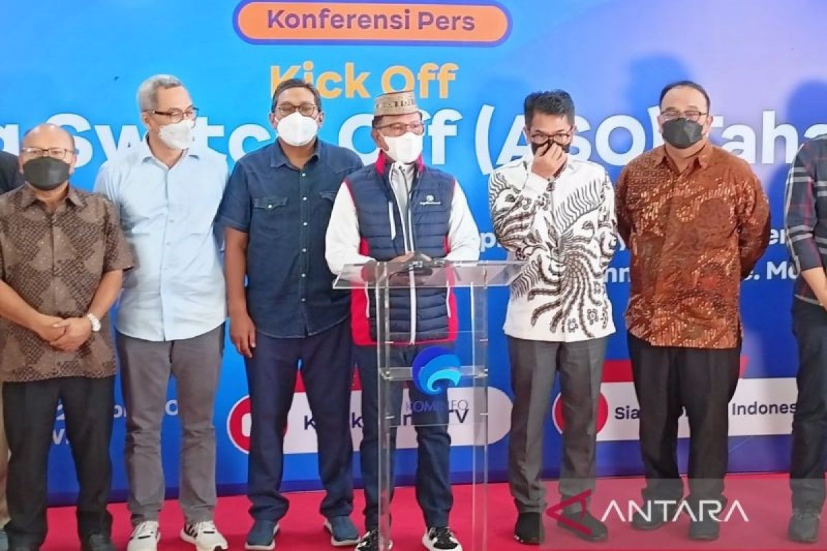 Kominfo pastikan penghentian tetap siaran tv analog tahap satu pada 30 April