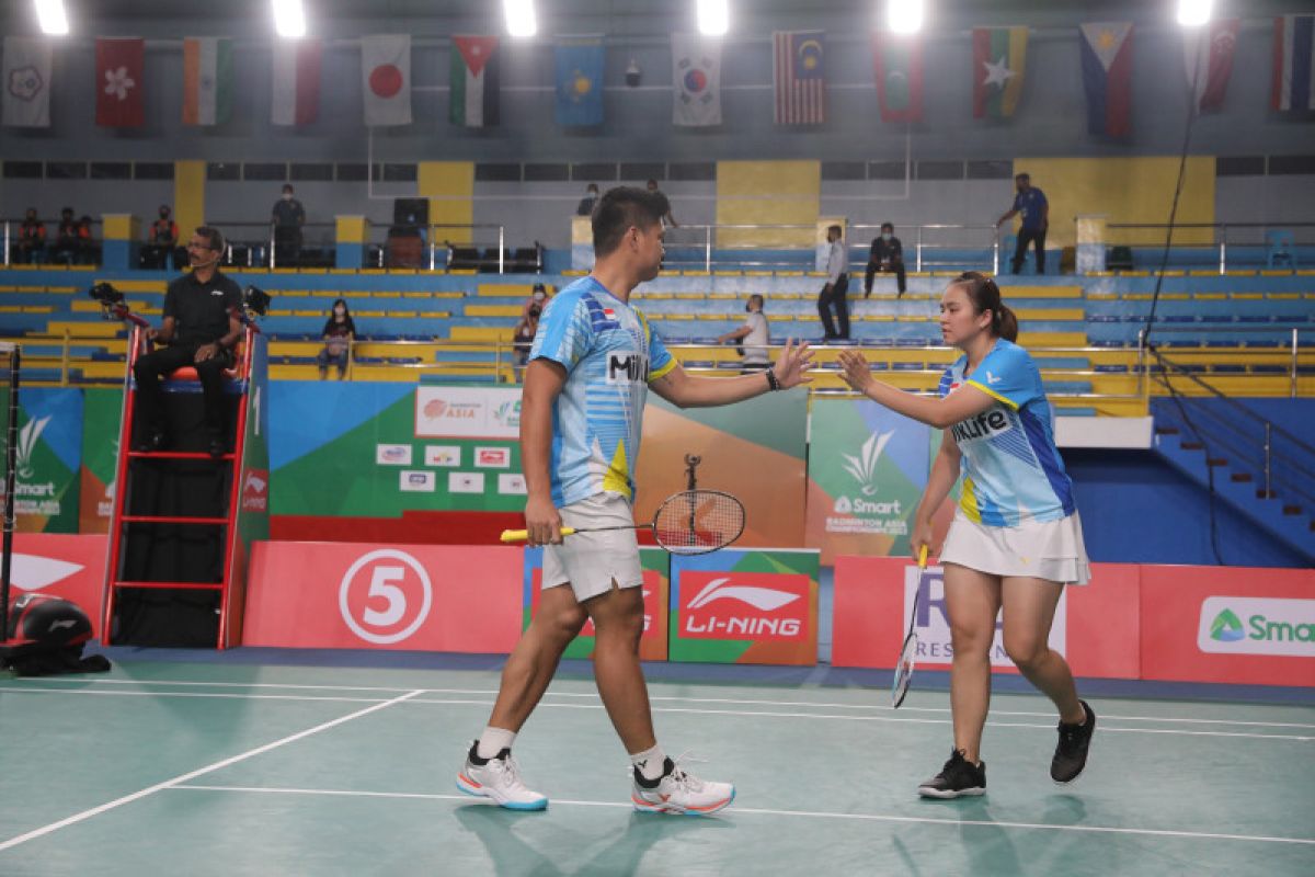 Praveen/Melati terpaksa mundur babak semifinal Kejuaraan Asia akibat cedera pinggang