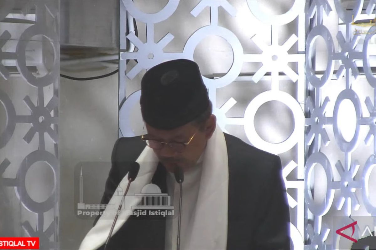 Ketua Baznas RI menjadi khatib Shalat Id di Masjid Istiqlal