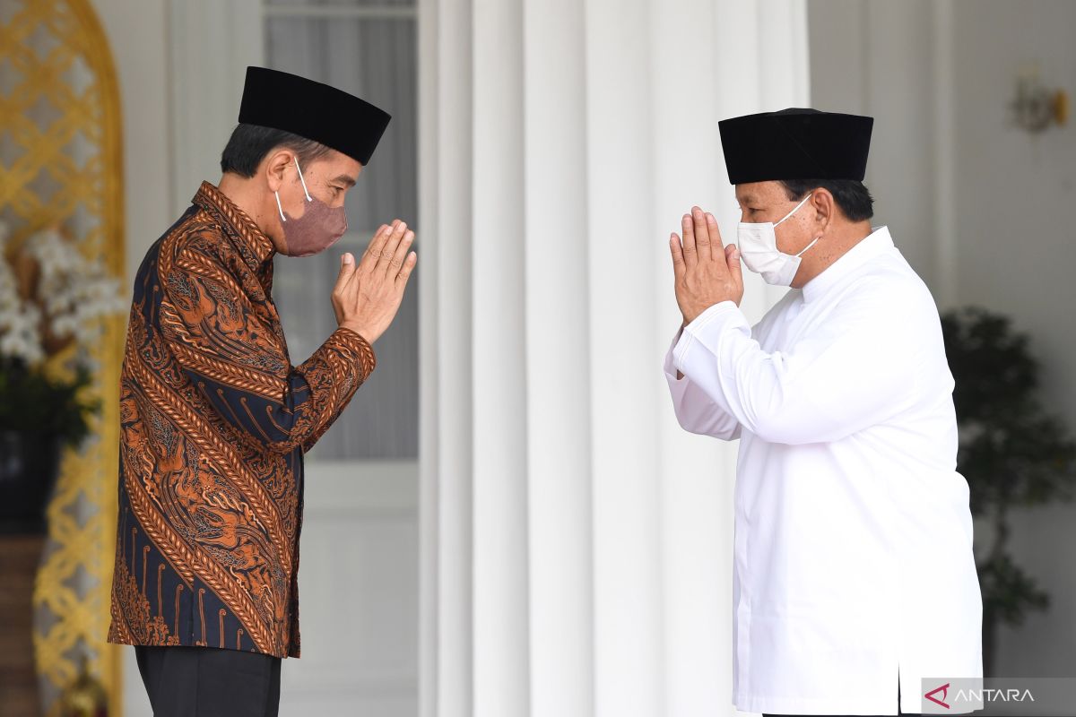 Gerindra sebut pertemuan Presiden dengan Prabowo tak bahas 'reshuffle'