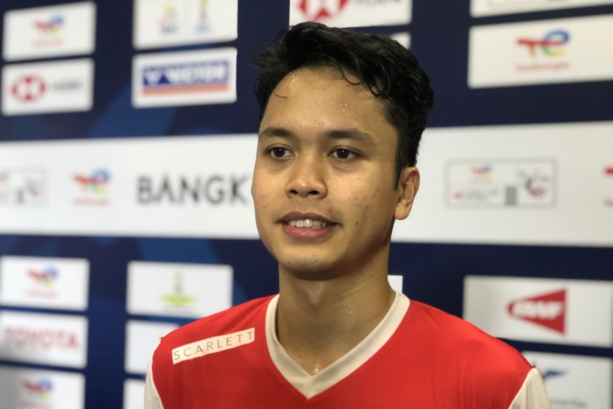 Ginting menyerah dari Loh Kean  Yew di laga pembuka Piala Thomas