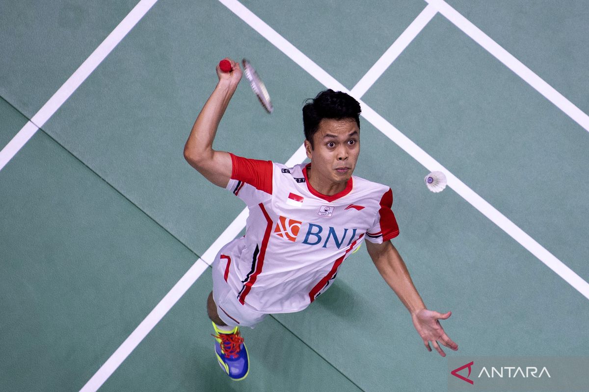 Indonesia turunkan Ginting dan ganda Ahsan/Kevin lawan China