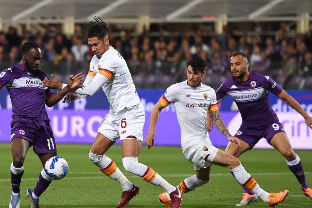 Florentina hajar AS Roma  0-2