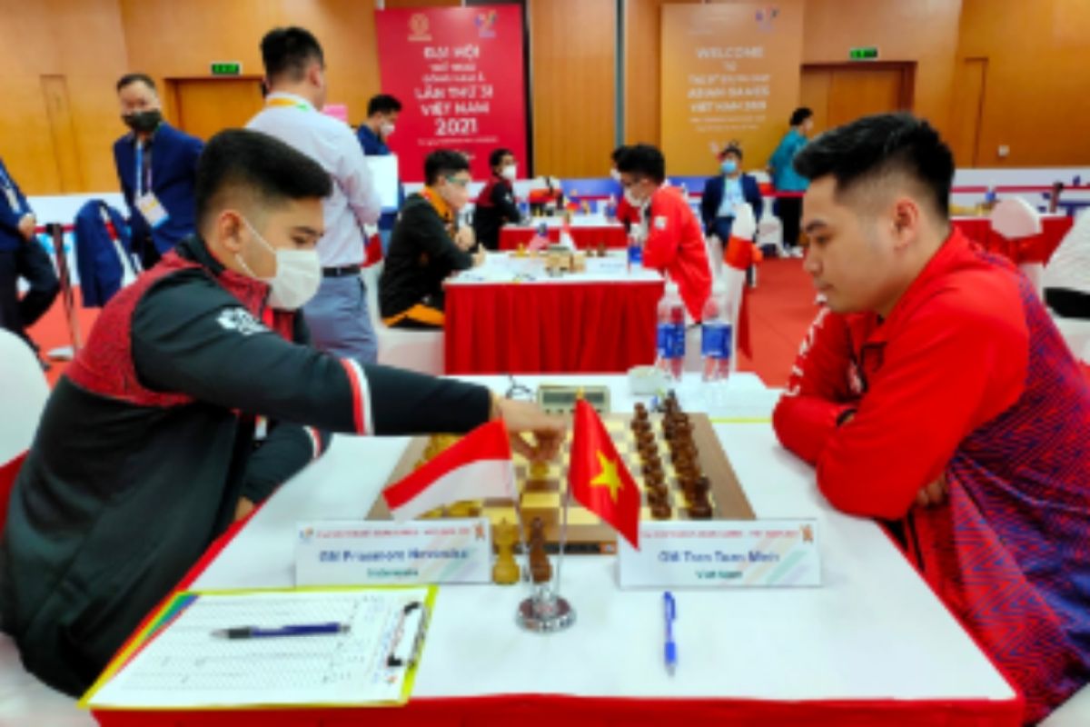 Tim catur rapid putra raih perunggu SEA Games Hanoi