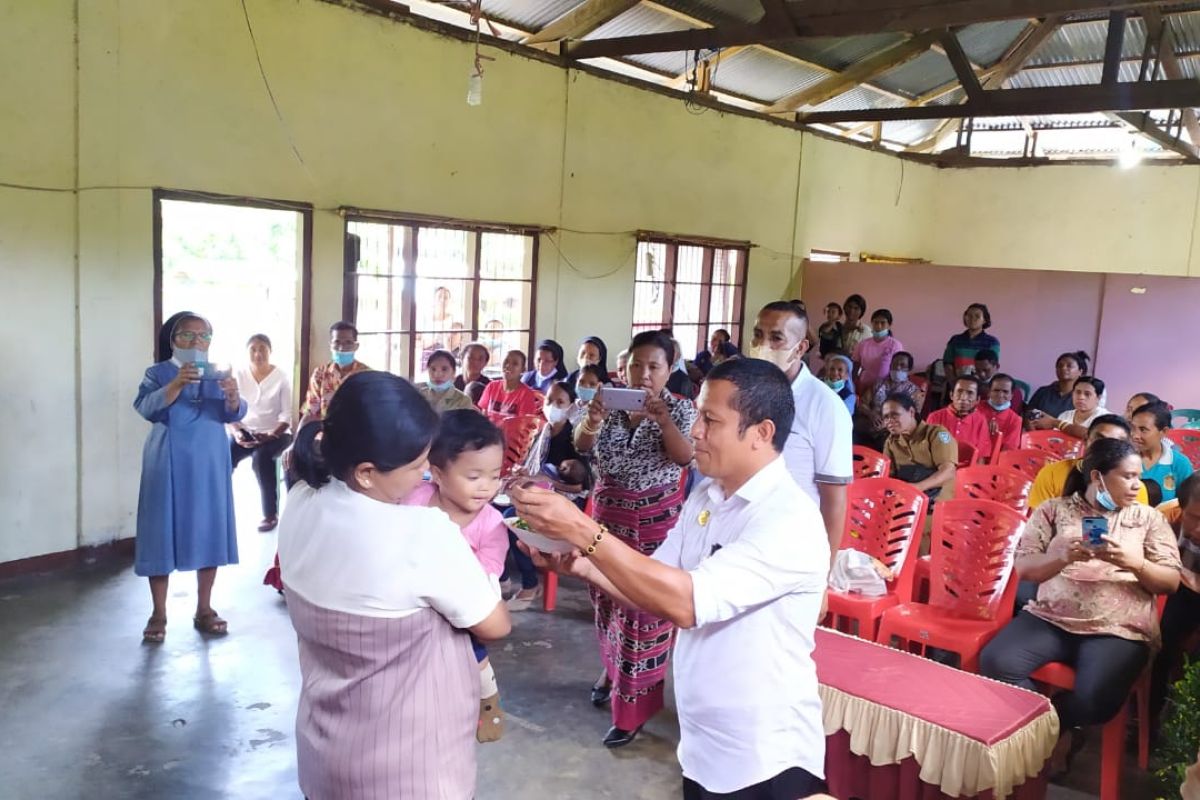 Flores Timur tangani kekerdilan lewat PMT Gerobak Cinta