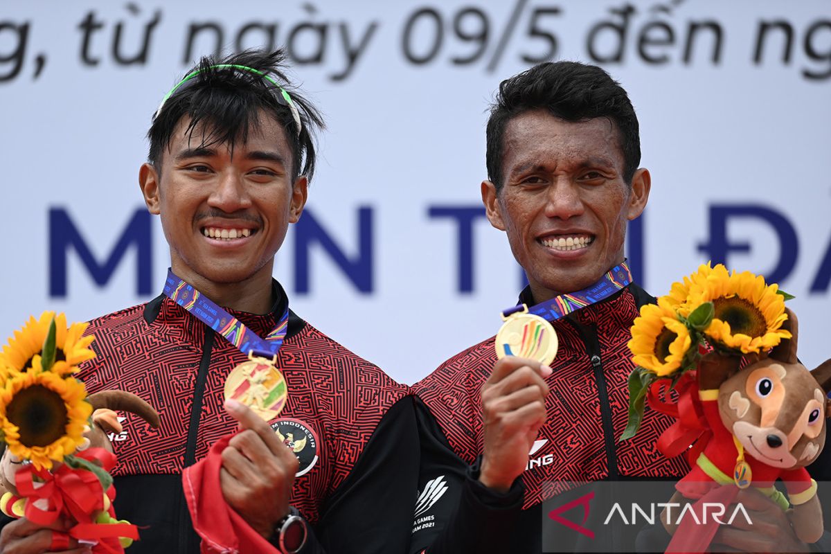 Klasemen SEA Games Vietnam: Tiga emas bawa Indonesia ke peringkat tiga