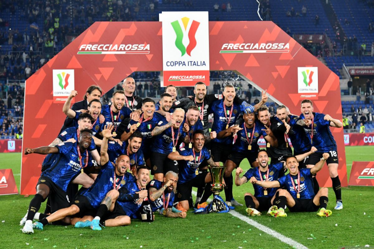 Inter Milan juara Piala Italia 2021/22 usai bungkam Juventus