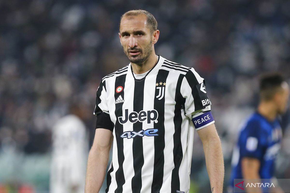 Giorgio Chiellini akan meningalkan Juventus di akhir musim 2021/22