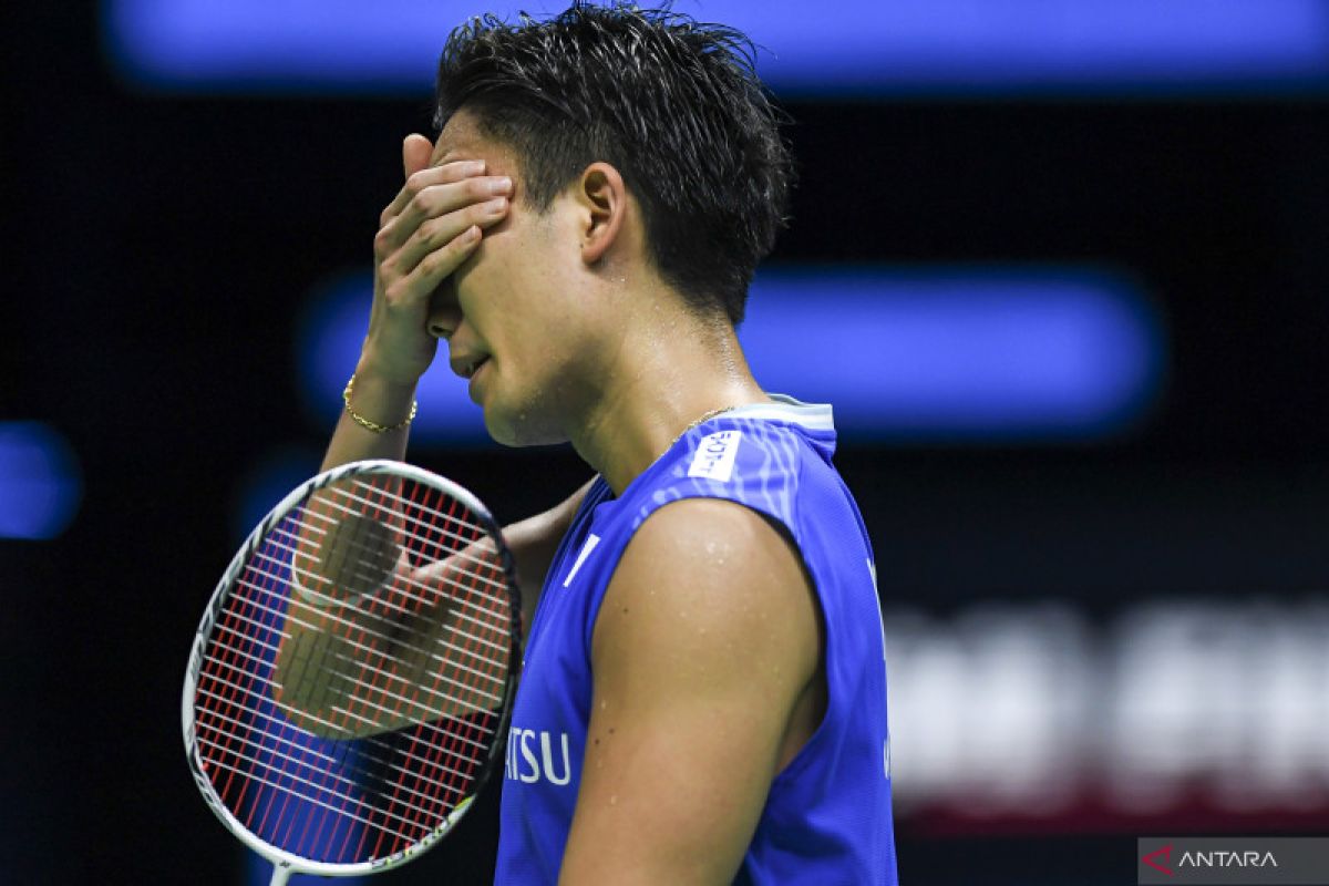 Kento Momota juara dunia 2018-2019, tumbang