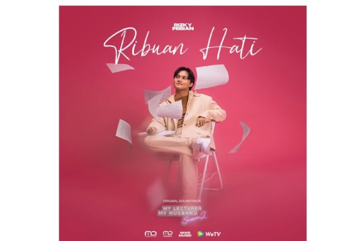 Rizky Febian bawakan lagu "Ribuan Hati" untuk "My Lecturer My Husband"