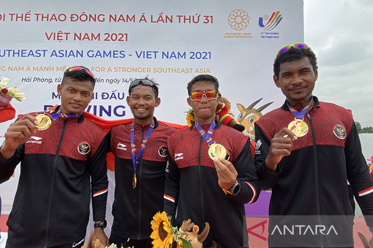 Atlet dayung kembali ke pelatnas sepekan usai SEA Games 2021