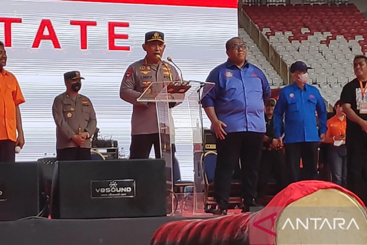 Kapolri apresiasi "May Day Fiesta" di GBK berlangsung  damai