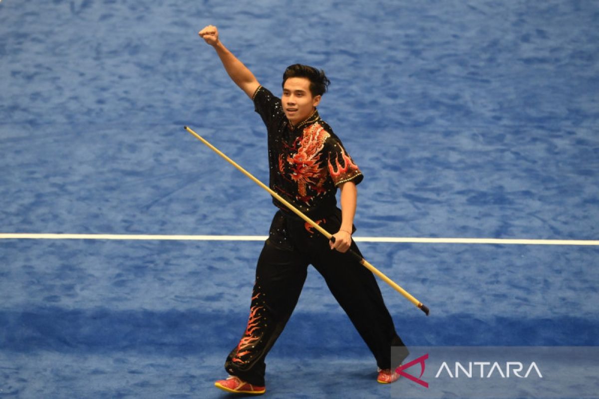 Atlet Wushu Indonesia sumbang satu emas SEA Games Vietnam