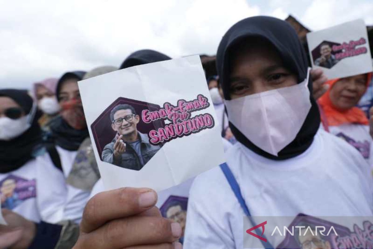 Emak-emak UMKM di Temanggung dukung Sandiaga maju Pilpres 2024