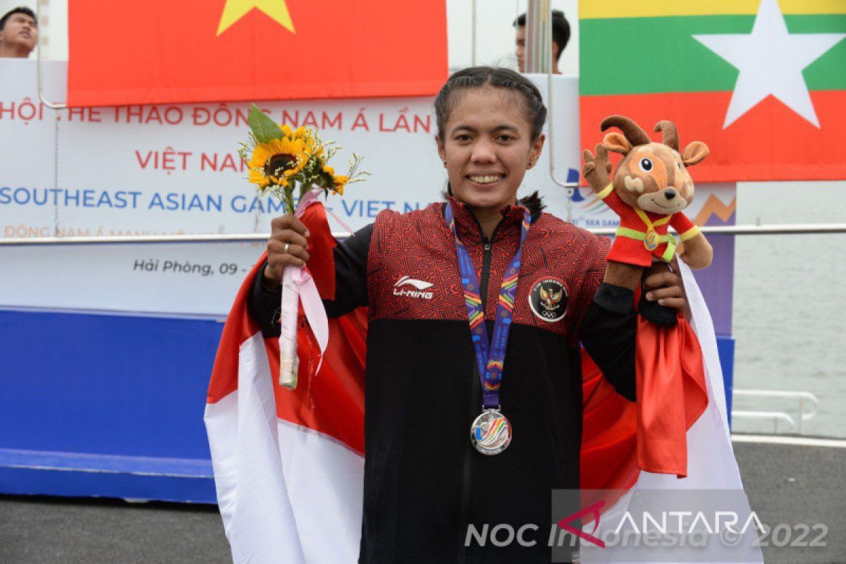 Asian Games 2022 - Pedayung Riska Andriyani lolos ke final kano tunggal 200 meter putri