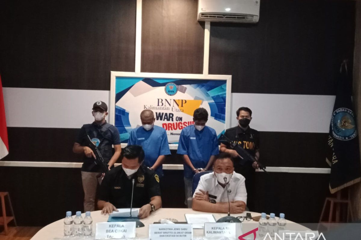 BNNP Kaltara berhasil amankan 22.298 gram sabu di Bulungan