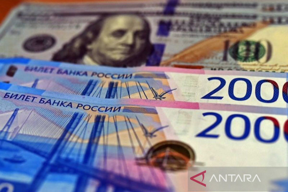 Rubel melemah menjadi 91 terhadap dolar saat peride pajak berakhir