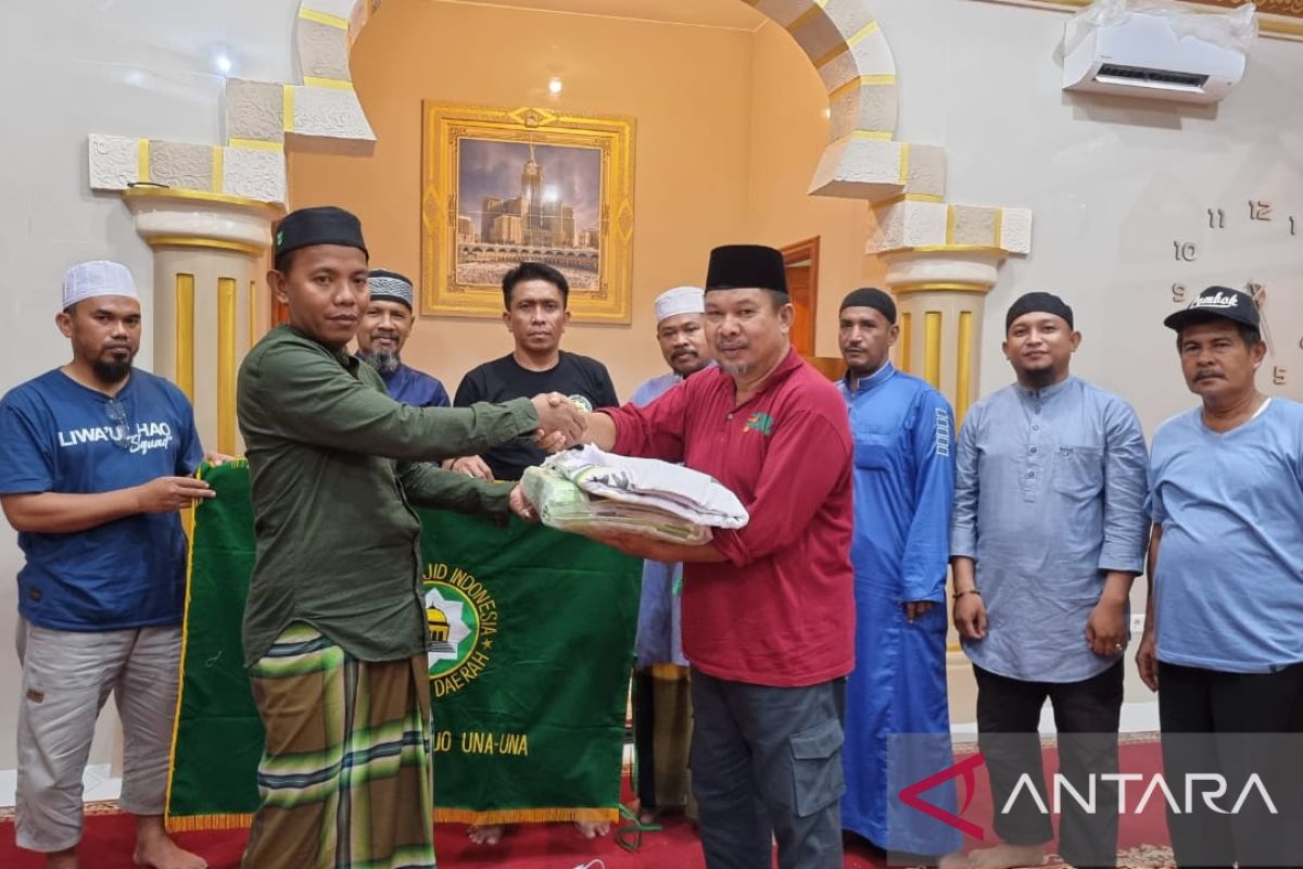 Tim Safari Musda DMI Sulteng silaturahim dengan pengurus DMI Touna