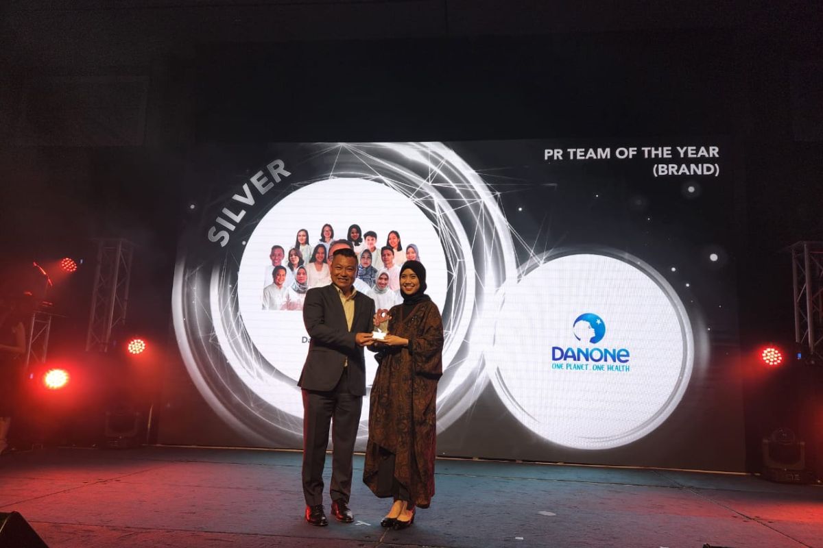 Danone Indonesia sabet 2 penghargaan internasional ajang PR Awards 2022