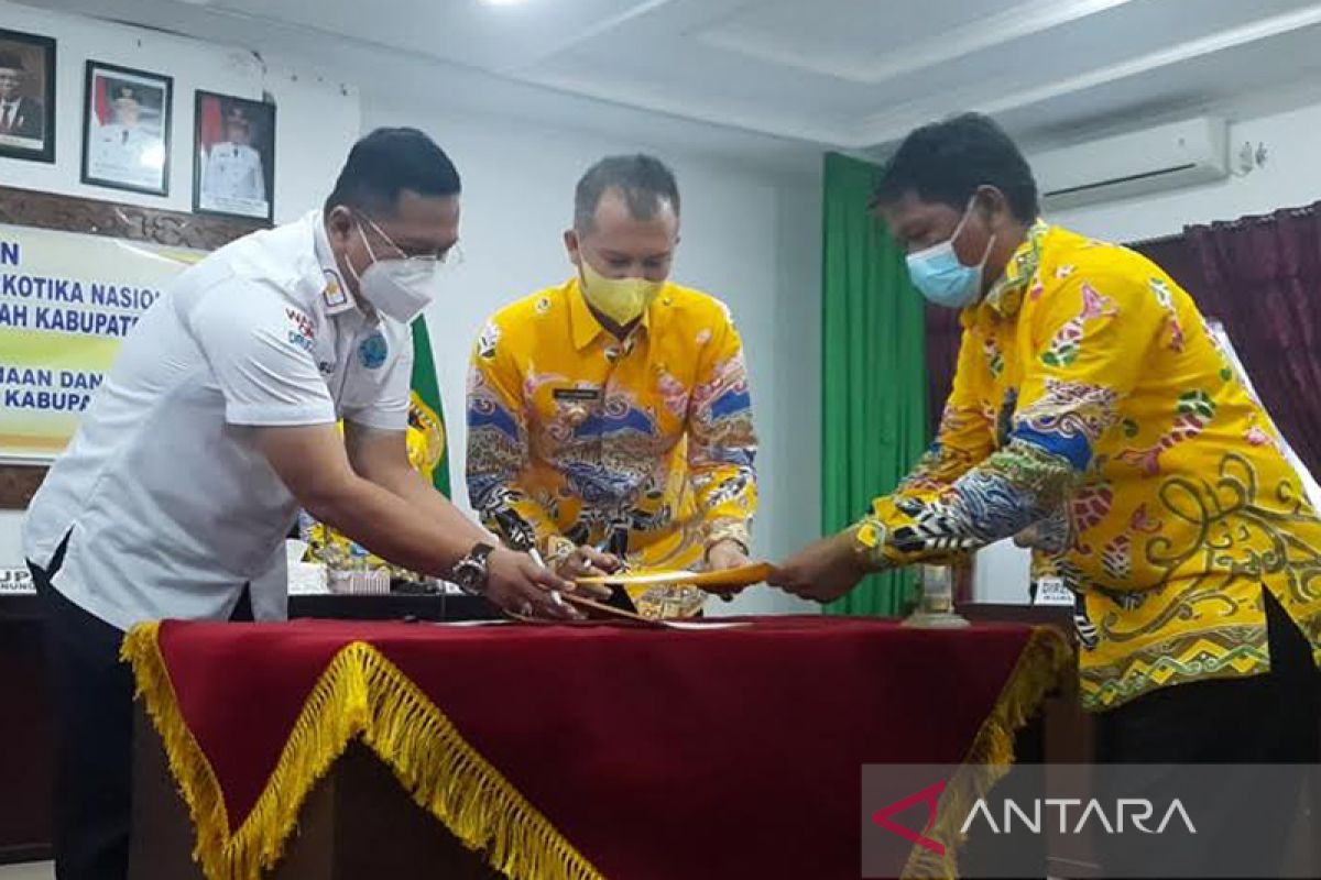 Efektifkan P4GN, Pemkab Gunung Mas gandeng BNNP Kalteng