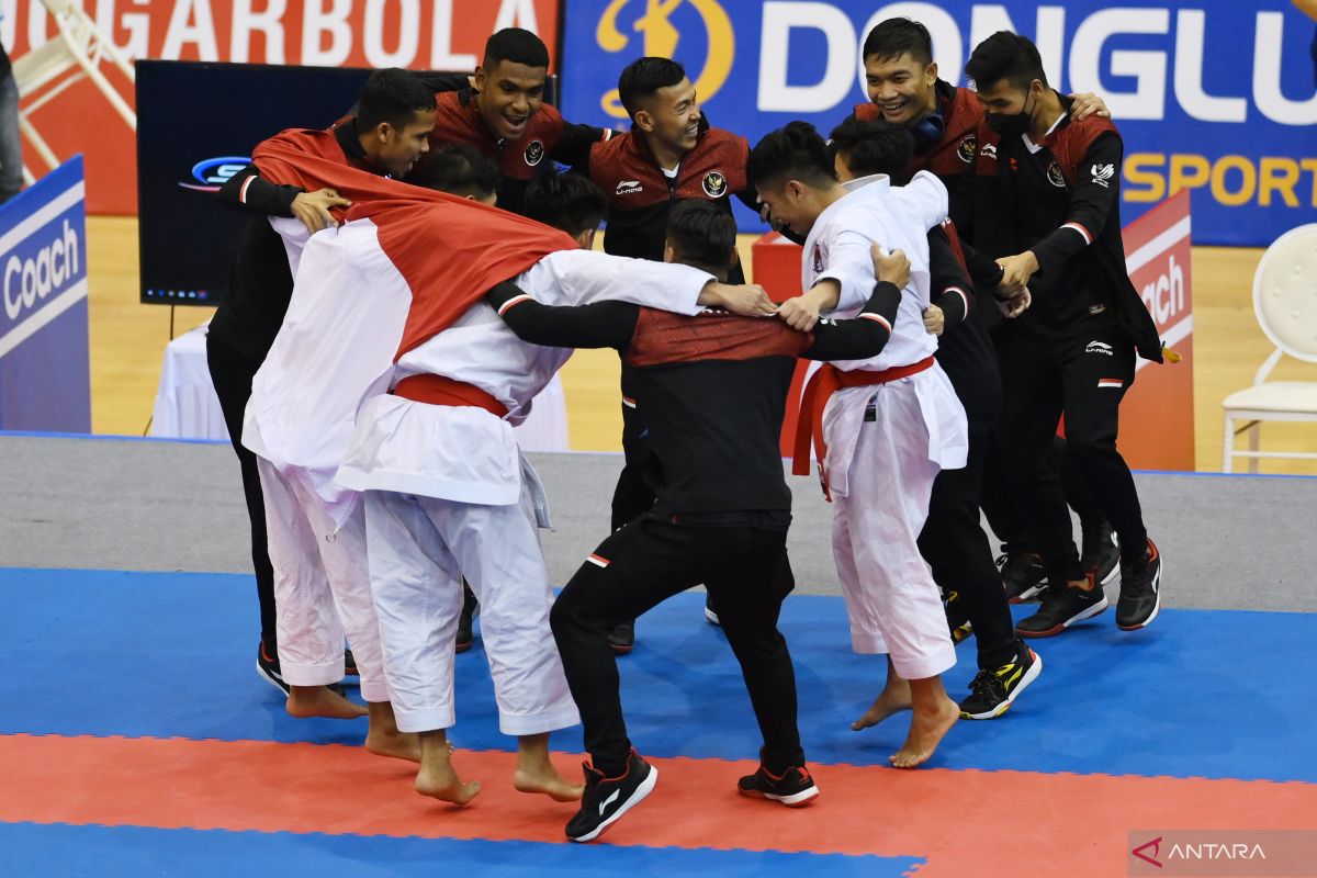 Atlet Karate Indonesia berjaya di SEA Games Vietnam