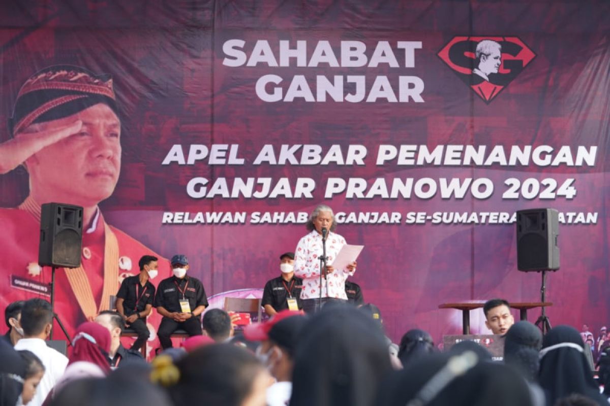 Ribuan warga ikuti apel akbar Sahabat Ganjar