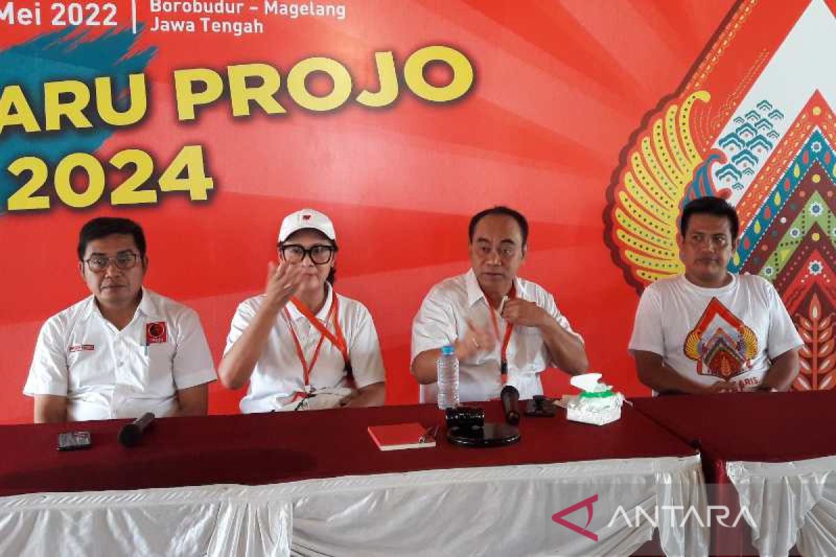 Rakernas V Projo : Nama Capres 2024 tunggu musyawarah rakyat