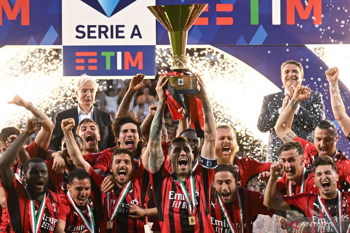 AC Milan juara hingga klasemen akhir Liga Italia 2021/2022