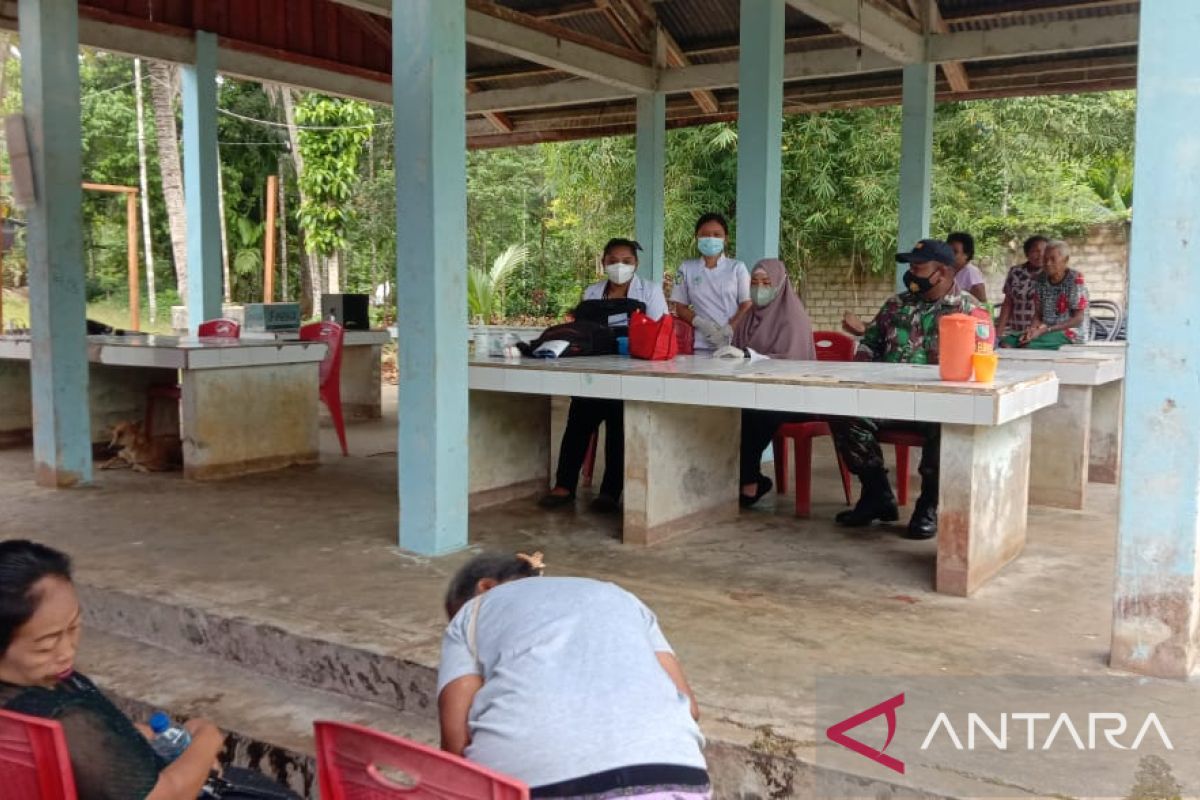 Koramil Biak Utara kawal kegiatan Kemoprofilaksia