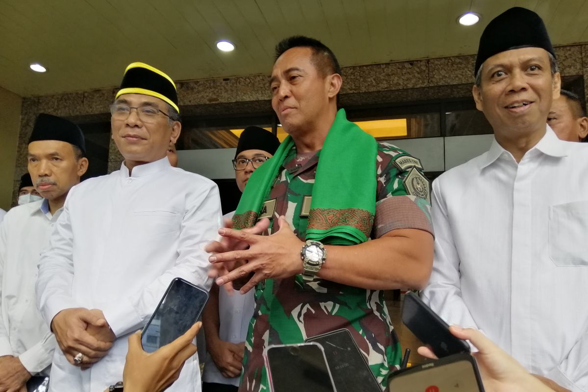 Panglima TNI temui Ketua Umum PBNU, ini yang dibicarakan