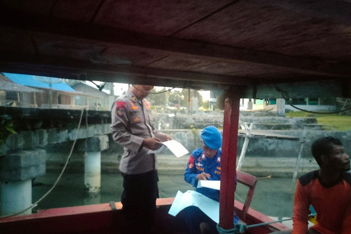 Polres Simeulue tangkap dua kapal penangkap ikan ilegal asal Nias