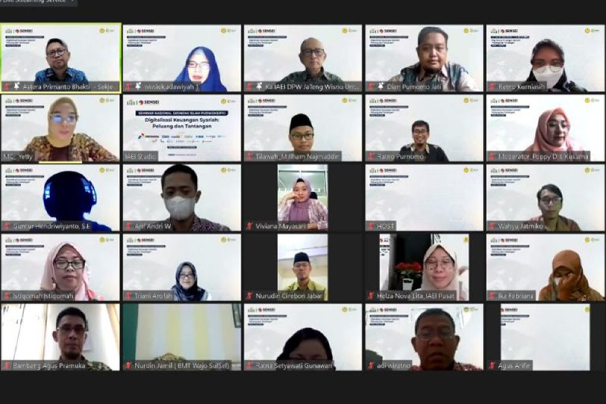 IAEI Komisariat Unsoed gelar webinar digitalisasi keuangan syariah