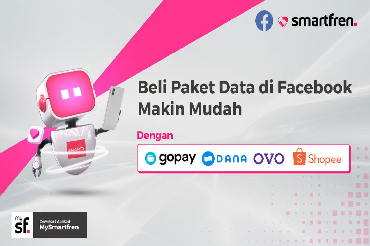 Beli paket Smartfren Unlimited kini bisa lewat Facebook