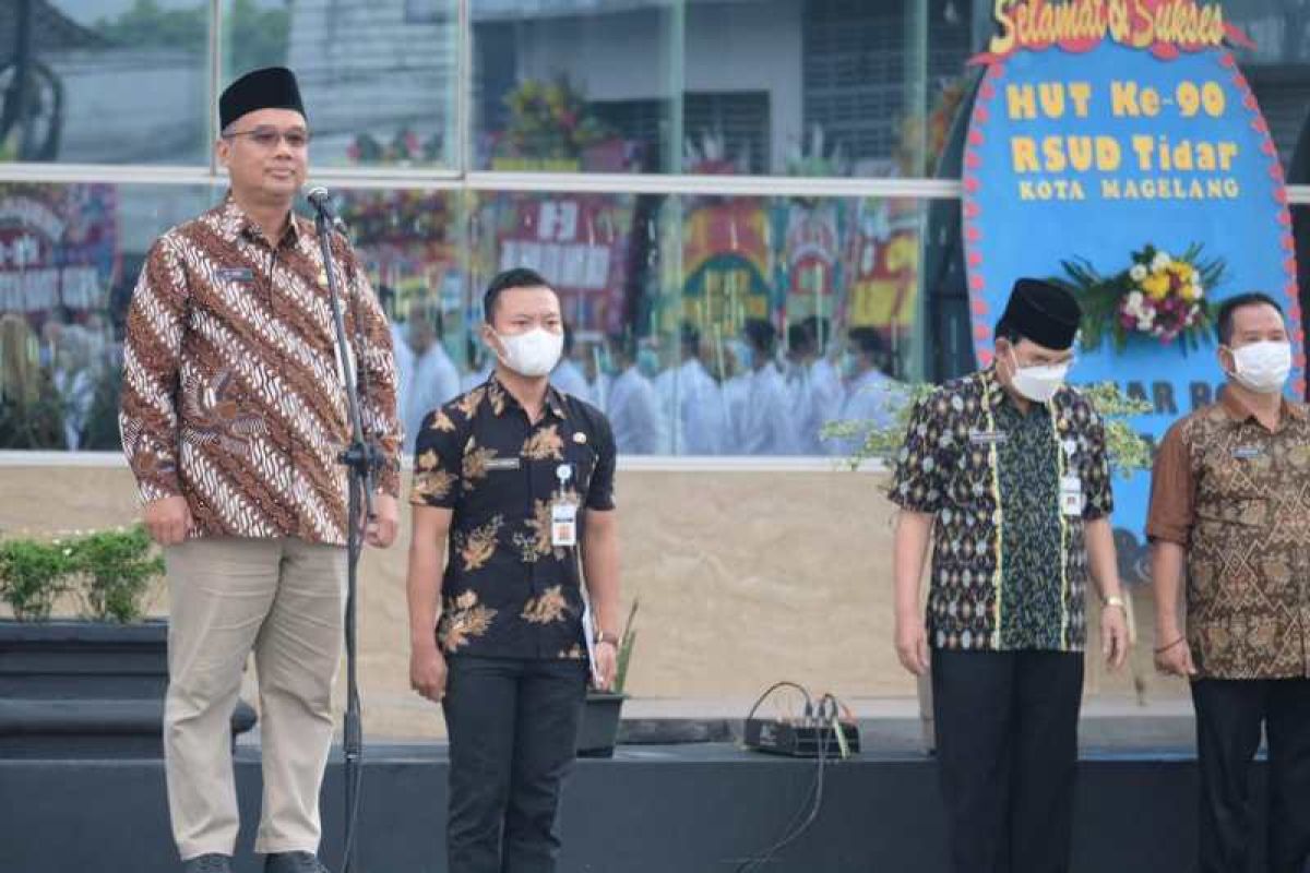 Wali Kota Magelang ajak seluruh pegawai RSUD Tidar bekerja profesional