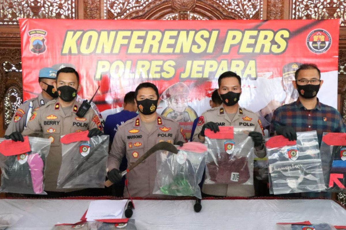 Polres tangkap pelaku pengeroyokan di Jalan Raya Sreni Jepara