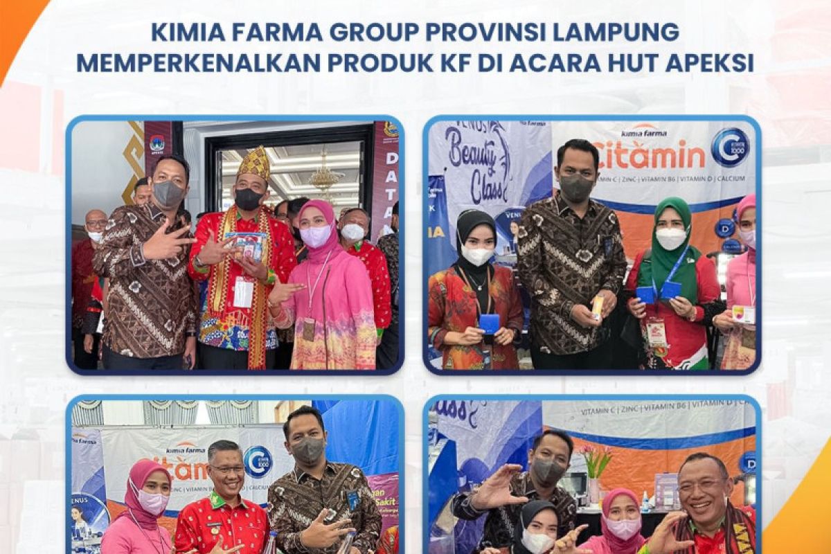 Kimia Farma Group Lampung kenalkan produk di Apeksi