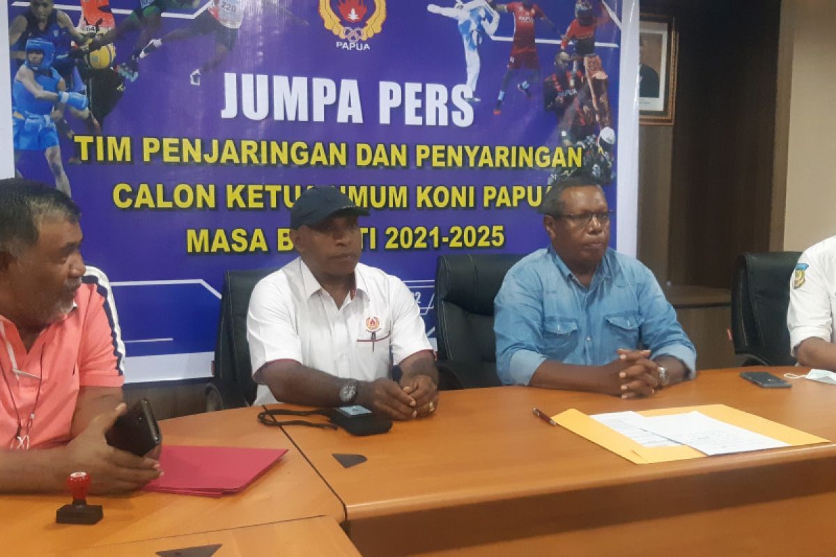 Tim penyaringan membuka pendaftaran calon ketua umum KONI Papua